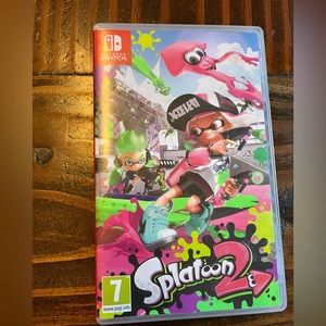 Nintendo Splatoon 2 - Pink & Green Cover Art